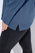 Rollkragenpullover, breite Rippbündchen, Langarm