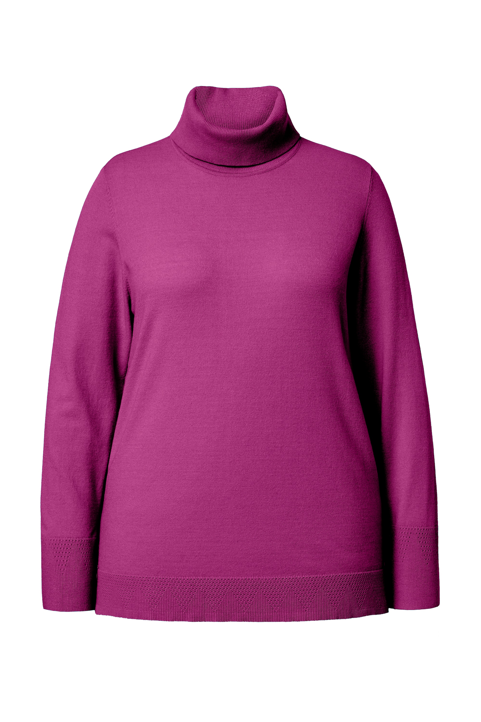 Ulla Popken Damen große Größen Rollkragenpullover breite