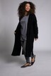 Gilet long, oversize, encolure V, manches longues