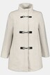 Toggle Closures Faux Curly Wool Fully Lined Coat
