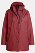 HYPRAR Regenjacke, wasserdicht, Schwarzfutter, Kapuze