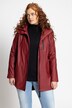HYPRAR Regenjacke, wasserdicht, Schwarzfutter, Kapuze
