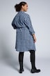 Oversized Check Print Dress