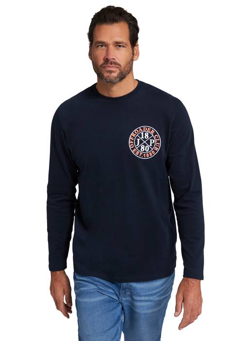 Tričko s dlouhými rukávy, potisk na zádech