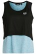 Sportovní top, dvouvrstvý, kulatý výstřih, bez rukávů, recyklovaný