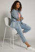 Denim Button Front Shirt Jacket