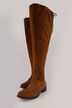 Overknee-Stiefel, Bindeband, Reißverschluss, Weite H