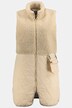 Steppweste, Teddy-Stehkragen, Tasche abnehmbar, ärmellos
