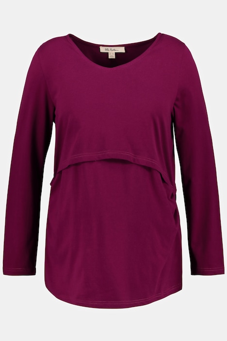 Bellieva Eco Cotton Classic Fit Slub Jersey Tee | T-Shirts | Knit Tops ...