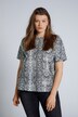 T-Shirts, 2er-Pack, oversized, Halbarm, Schlangen Print, uni