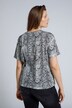 T-Shirts, 2er-Pack, oversized, Halbarm, Schlangen Print, uni
