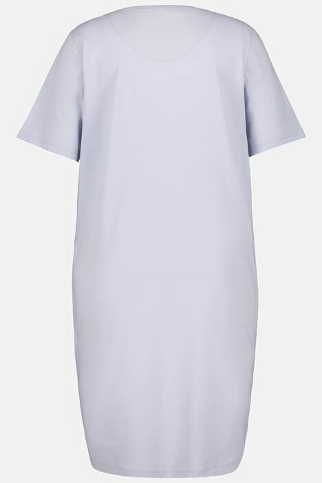 Koszule nocne, krótkie rękawy, kwiaty, 2-pak