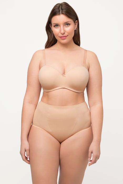 Culotte gainante Shapewear. Taille haute, empiècement sculptant.