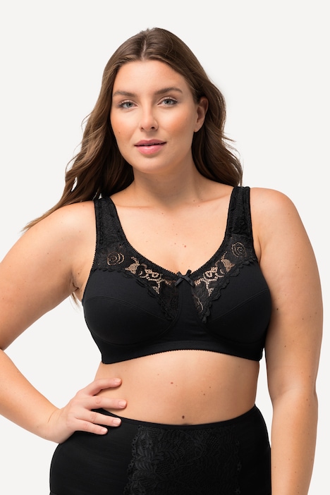 Jacquard Dot Wirefree Kelly Fit Support Bra, Support