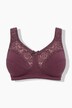 Soutien-gorge de maintien Kelly. Modèle sans armatures, dentelle - bonnets C-E