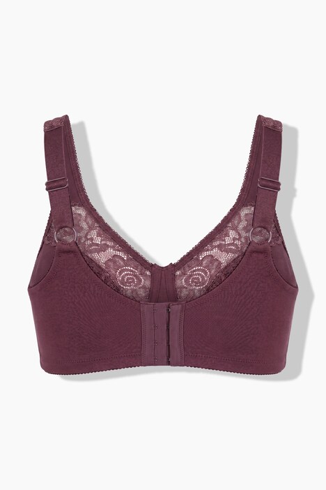 Soutien-gorge de maintien Kelly. Modèle sans armatures, dentelle - bonnets C-E