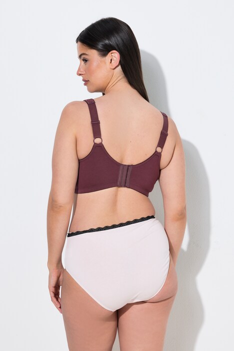 Soutien-gorge de maintien Kelly. Modèle sans armatures, dentelle - bonnets C-E