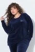 homewear pullover, nicky, stiksel, ronde hals, lange mouwen