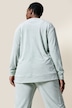 Homewear-Pullover, Nicki, Stickerei, Rundhals, Langarm