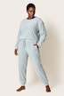 Homewear-Hose, Nicki, Bindeband, Gummisaum