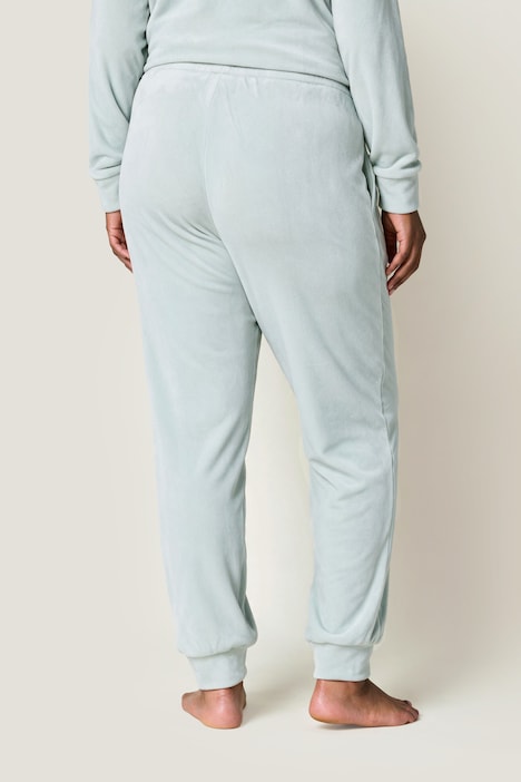 Homewear-Hose, Nicki, Bindeband, Gummisaum