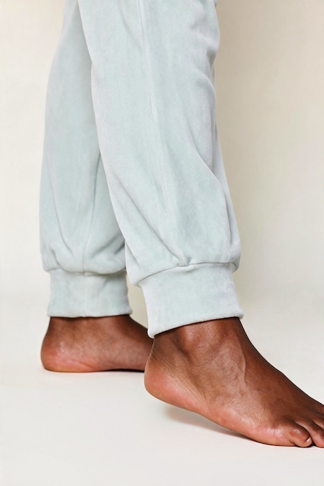 Homewear-Hose, Nicki, Bindeband, Gummisaum