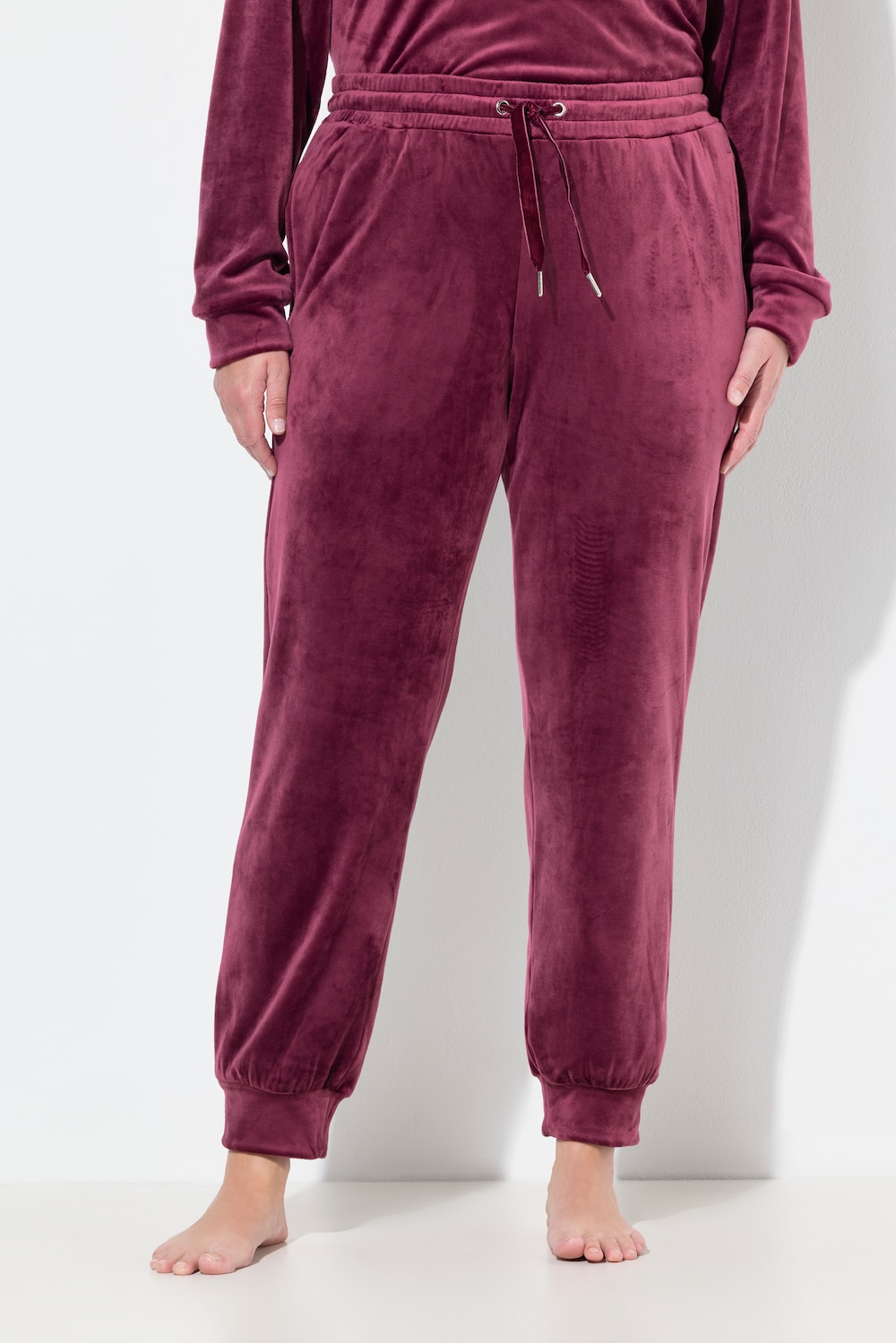 Große Größen Homewear-Hose, Damen, lila, Größe: 46/48, Polyester, Ulla Popken