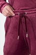 Pantalon homewear, velours ras, base élastique