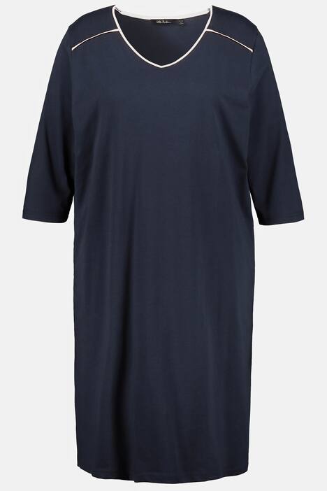 Koszule nocne, krótkie rękawy, wzorek, 2-pak