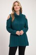 Pullover, Zopfmuster, Rollkragen, Cut-Outs, Langarm