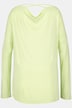 T-shirt, encolure bénitier, rubans fantaisie au dos, manches longues