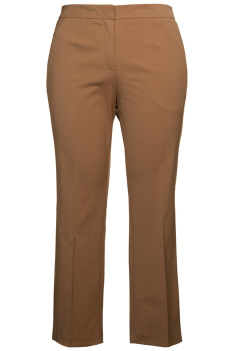 7/8 kalhoty s rozšířeným lemem, úzké nohavice