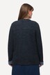 Boiled Wool Look Button Front Jacket