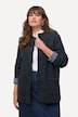 Boiled Wool Look Button Front Jacket
