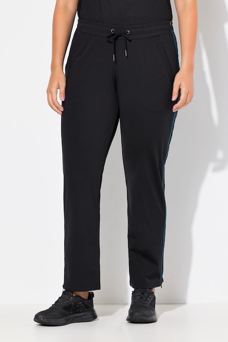 Zip Side Seam Stretch Joggers