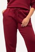 Basic Drawstring Elastic Waist Cotton Blend Joggers