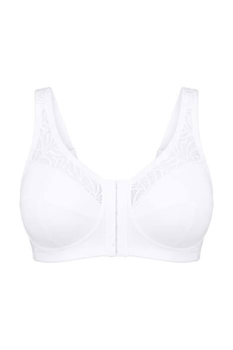 Odlehčující podprsenka Kelly, bez kostic, přední zapínání, C-D