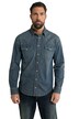 Džínová košile, FLEXNAMIC®, dlouhé rukávy, Kent límec, Modern střih, western vzhled, do 8XL