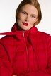 Steppjacke, wasserabweisend, 2-Wege-Zipper, 3/4-Arm