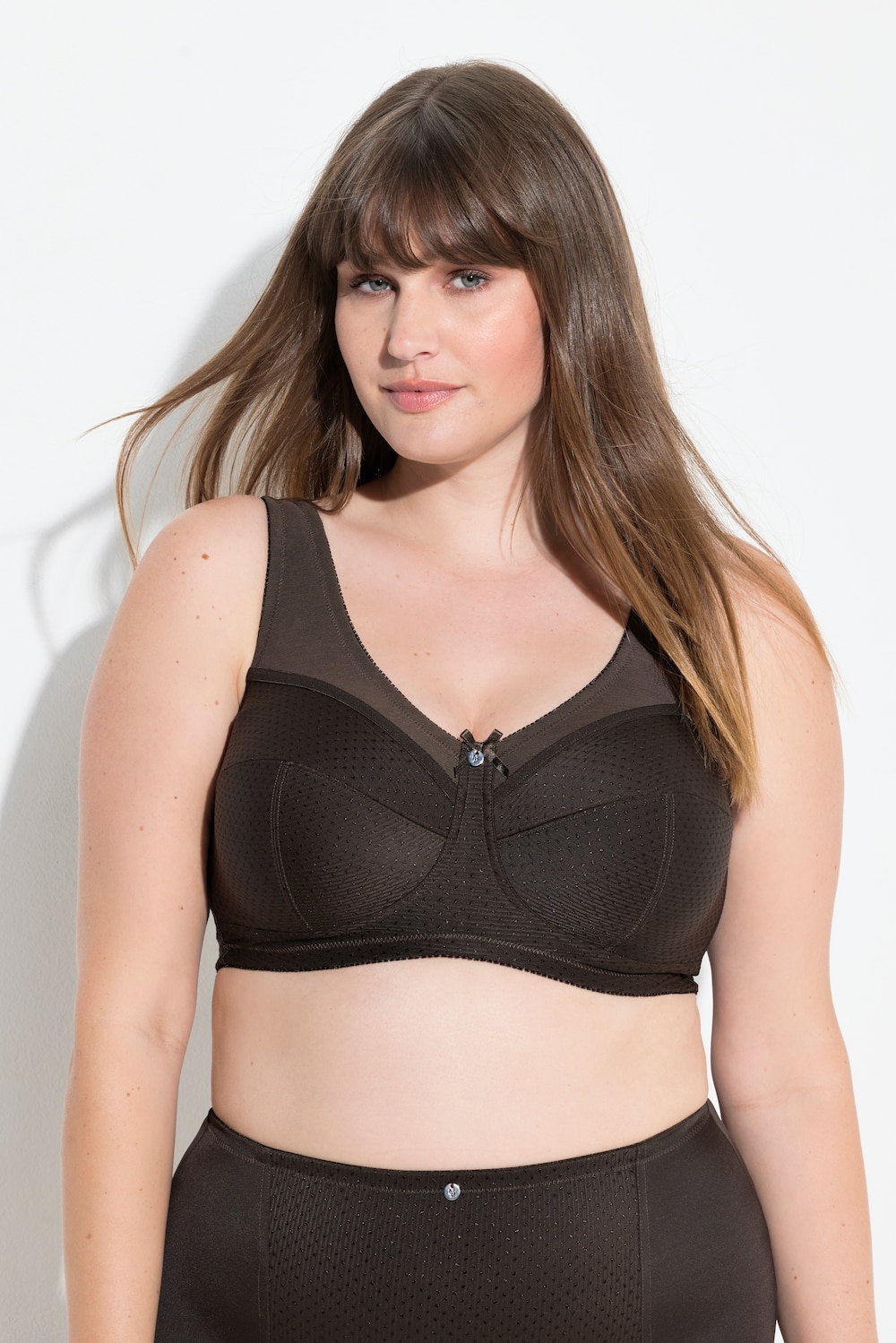 Große Größen Entlastungs-BH, Damen, braun, Größe: 90G, Synthetische Fasern/Elasthan, Ulla Popken