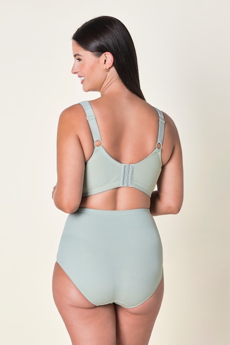 Jacquard Dot Wirefree Kelly Fit Support Bra