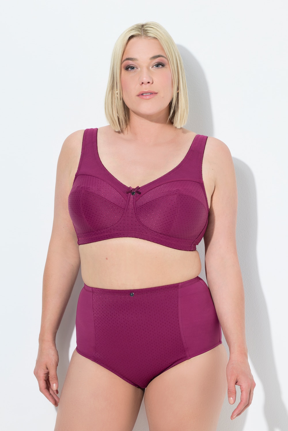 Thumbnail - Große Größen Entlastungs-BH, Damen, rot, Größe: 105C, Synthetische Fasern/Elasthan, Ulla Popken