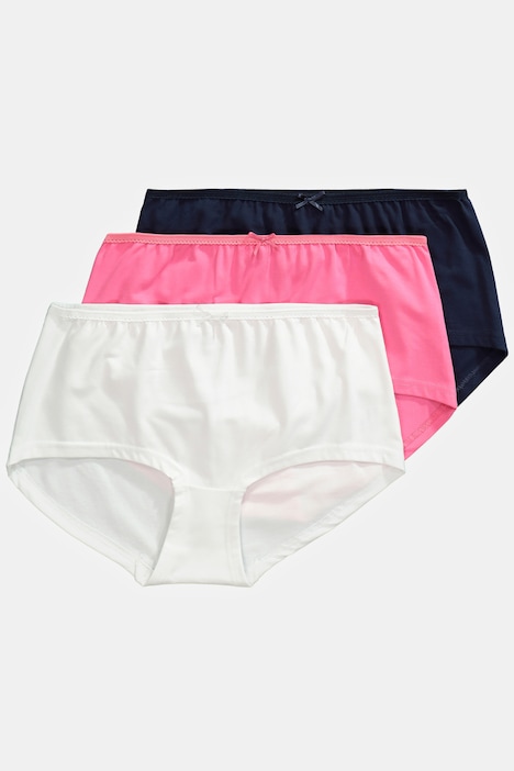 Accent stripe solid trunks 3-pack