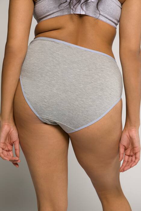 Slips, 5er-Pack, bunte Kanten