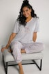 Pyjama, Lovely Cat, V-Ausschnitt, Halbarm