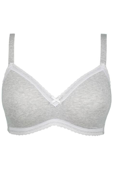 Podprsenka, měkké košíčky, bez kostic, krajka