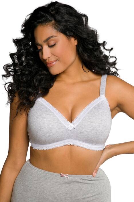 Podprsenka, měkké košíčky, bez kostic, krajka