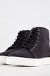 sneakers, canvas, hoge schacht, wijdte H