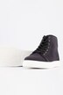 sneakers, canvas, hoge schacht, wijdte H