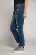 Jeans Sarah, Destroy-Effekte, schmales Bein, High Waist